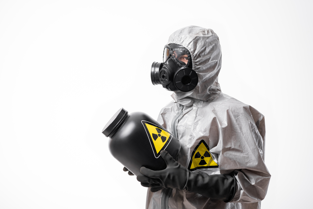 Barreiras físicas garantem proteção contra radioatividade. (Fonte: Shutterstock/Reprodução)