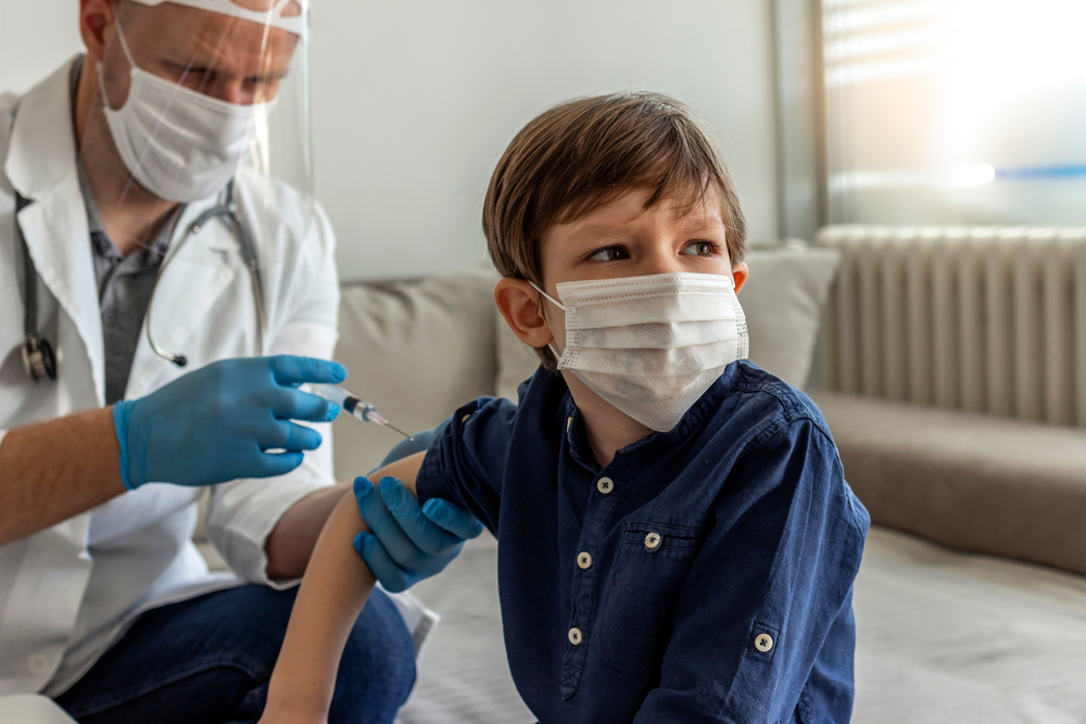 A vacinação é a principal forma de prevenir a doença. (Fonte: Shutterstock/Jelena Stanojkovic/Reprodução)